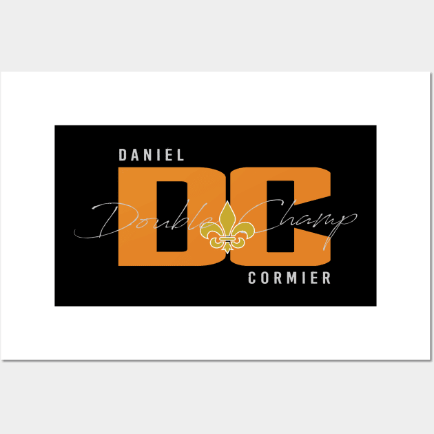 Daniel Cormier DC Double Champ Wall Art by cagerepubliq